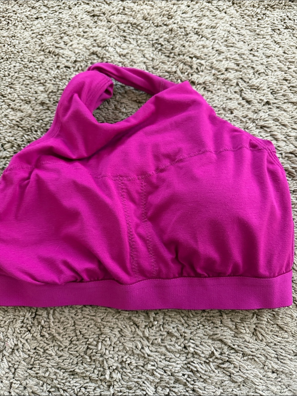 Lululemon Key to Balance Tank In Ripened Raspberry. Size 4 - Picture 8 of 9
